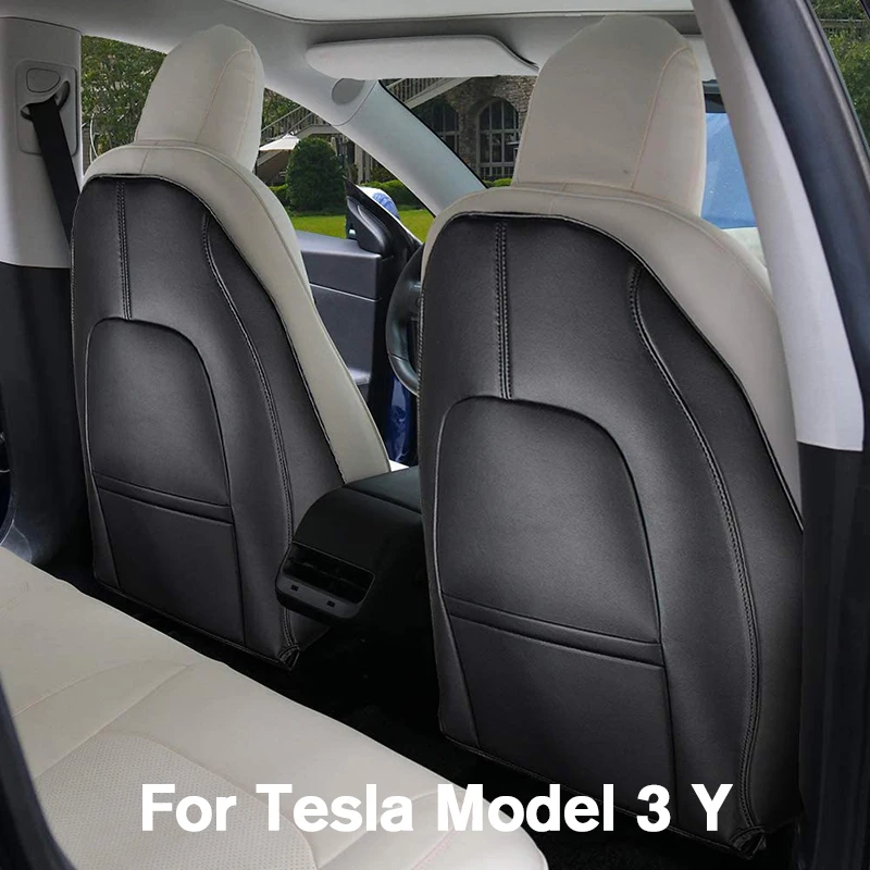 Защитные чехлы для заднего сиденья Tesla Model 3 Y прочные водостойкие Чехлы детей -