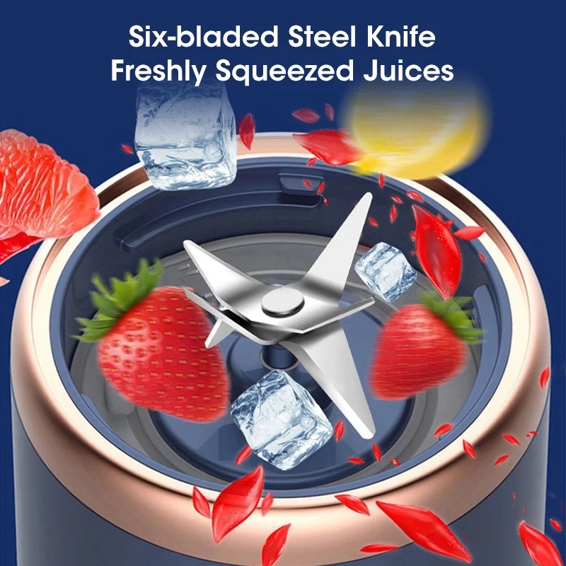 Портативная Электрическая Соковыжималка Чашка Мини-соковыжималка Для