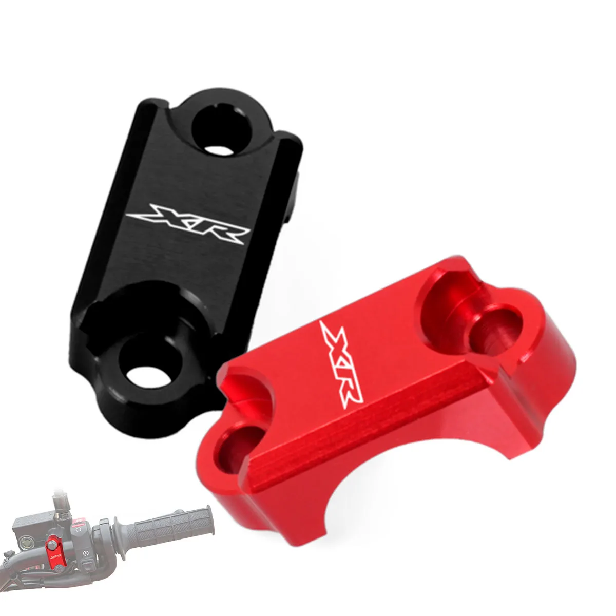 

Для HONDA XR650L/R XR230/250/400 Motard XR250L XR логотип мотоцикла CNC тормозной цилиндр Зажим Руль стержень зажим крышка