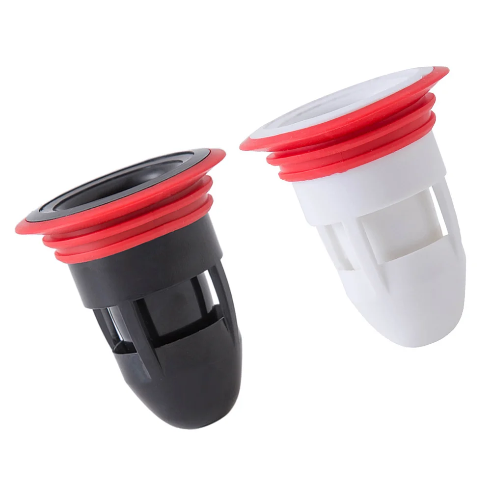 

2PCS Waterless Trap Seal Bathtub Hair Catcher Sewer Floor Drain Core Bathroom Floor Drain Strainer