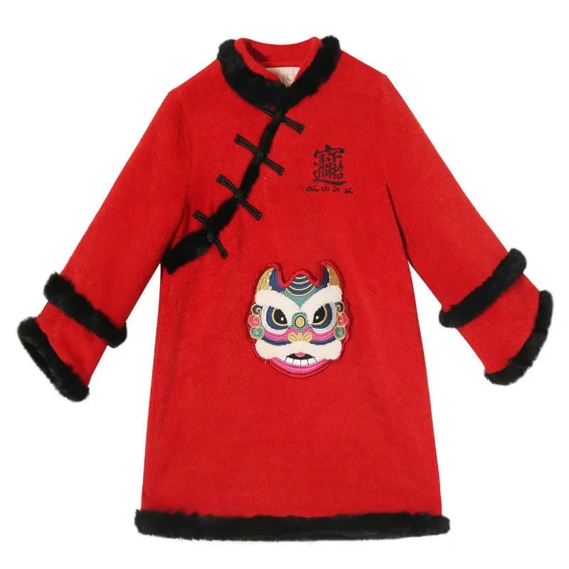 Новинка Весна 2024 улучшенное женское платье Ципао в стиле древнего ханьфу