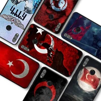 turkey flag wolf phone case for redmi 8 9 9a for samsung j5 j6 note9 for huawei nova3e mate20lite cover