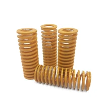 1pcs outer diameter 35mm inner diameter 17 5mm yellow long light load stamping compression mould die spring length 30 300mm