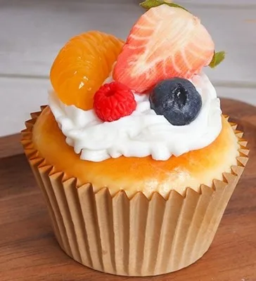 

Модель кекса из бумаги