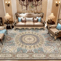 persian style crystal velvet area rug for living room abstract floral carpet coffee table mat bedroom corridor entrance doormat