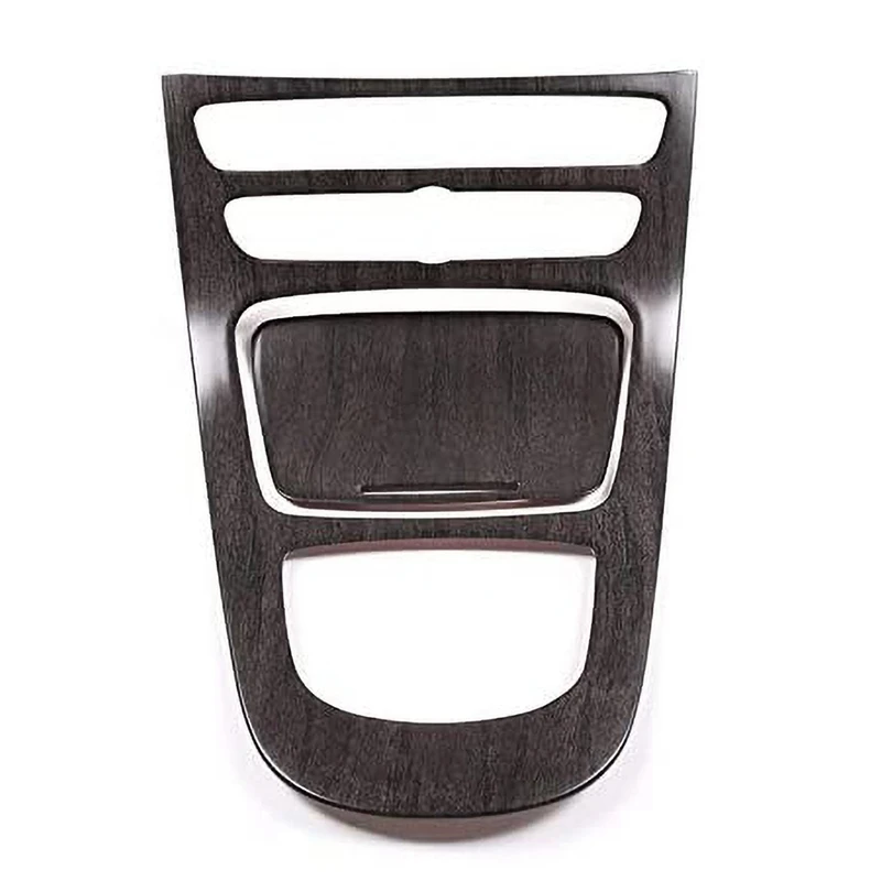 

Oak Wood Grain Console Gear Panel Frame Cover Trim Interior Accessories For Mercedes Benz E Class W213 2016-2018