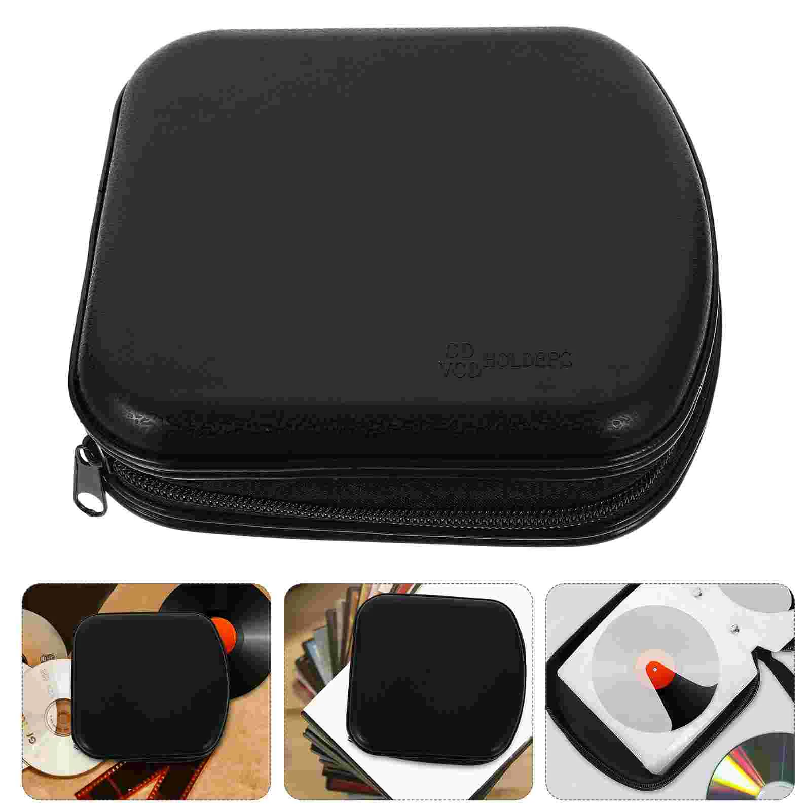 

CD Case DVDs Wallet Holder Portable 40 Capacity CD Storage Bag Case Organizer