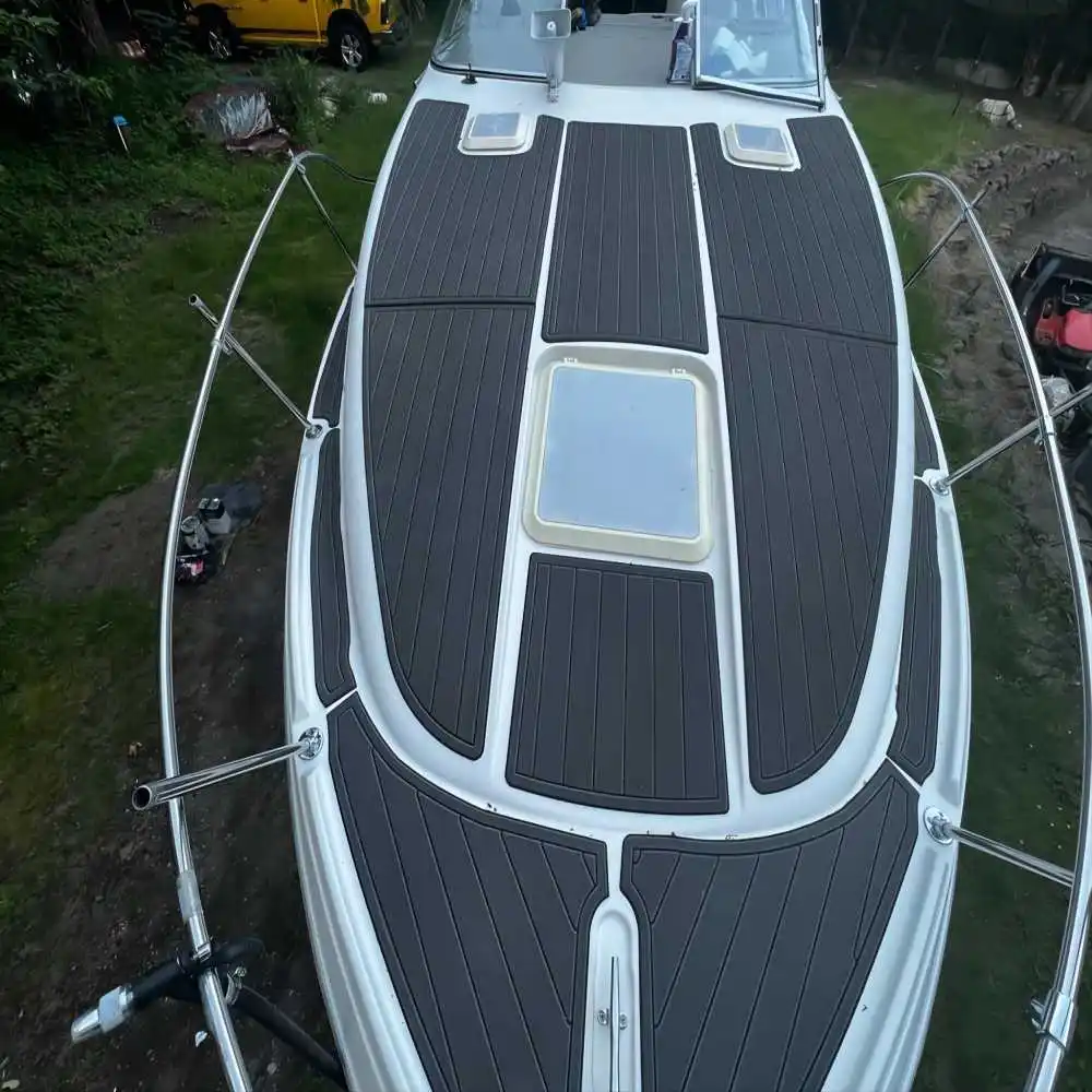 Платформа для плавания напольный коврик из пены EVA и тика 1997 Bayliner 2855