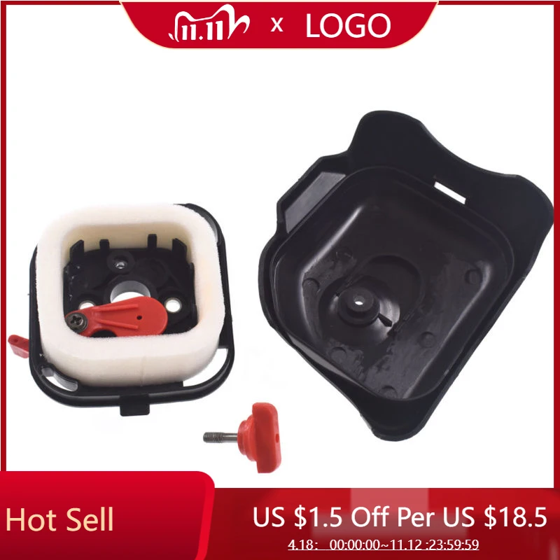 

Air Filter Assembly with Cover For Zenoah G26LS Strimmer Brushcutter 25.4CC Household Lawn Mower Parts & Accessories
