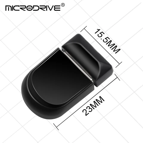 MicroDrive MD032G1215 флешка 16/32/64/128 ГБ серебристая