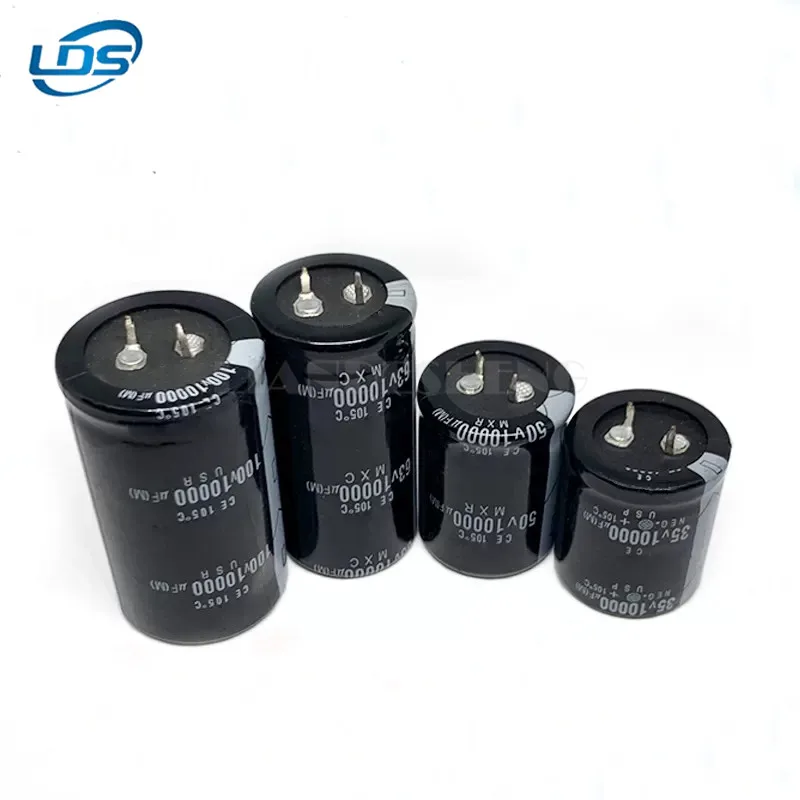 

63v6800uF electrolytic capacitor 22x50 25X40/45 30X40/50 audio power amplifier filtering fever sound commonly used