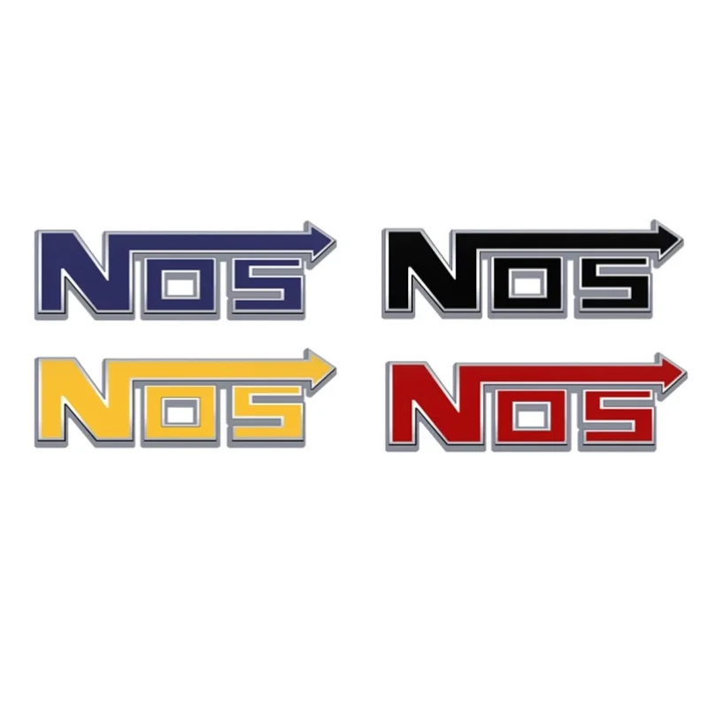 Наклейка на задний багажник автомобиля наклейка с буквами NOS для Renault SEAT Subaru Suzuki