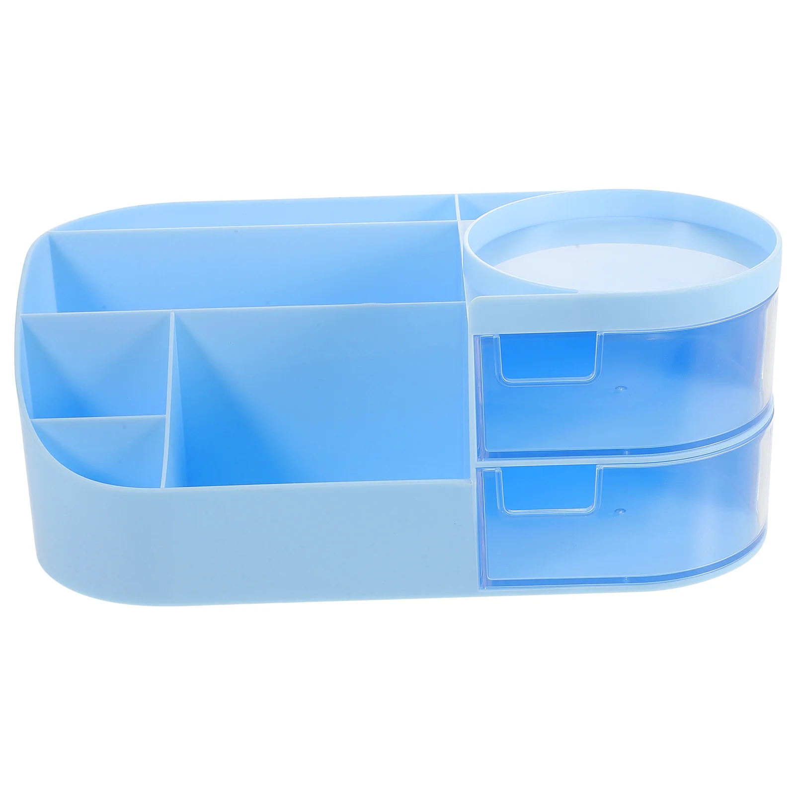 

Multifunctional Storage Box Organizer Drawers Cosmetics Plate Bathroom Vanity Tray Compartment Desk Office Stationery Holder