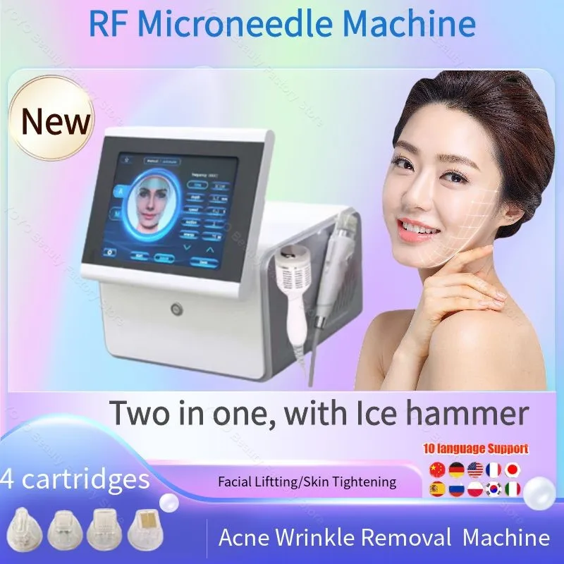 

morpheus 8 professional machine RF Fractional Microneedle Machine Skin Tightening Acne Scars Stretch Marks Removal For Salon