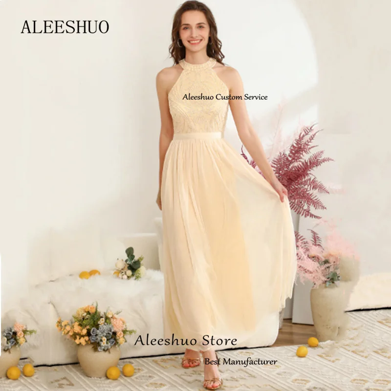 Рисунок 2 - Элегантное шифоновое платье Aleeshuo