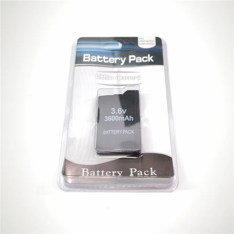 Литий-ионный аккумулятор 3600 мАч, 3,6 В для Sony PSP2000 PSP3000 PSP 2000 3000, консоль, геймпад, сменные аккумуляторы