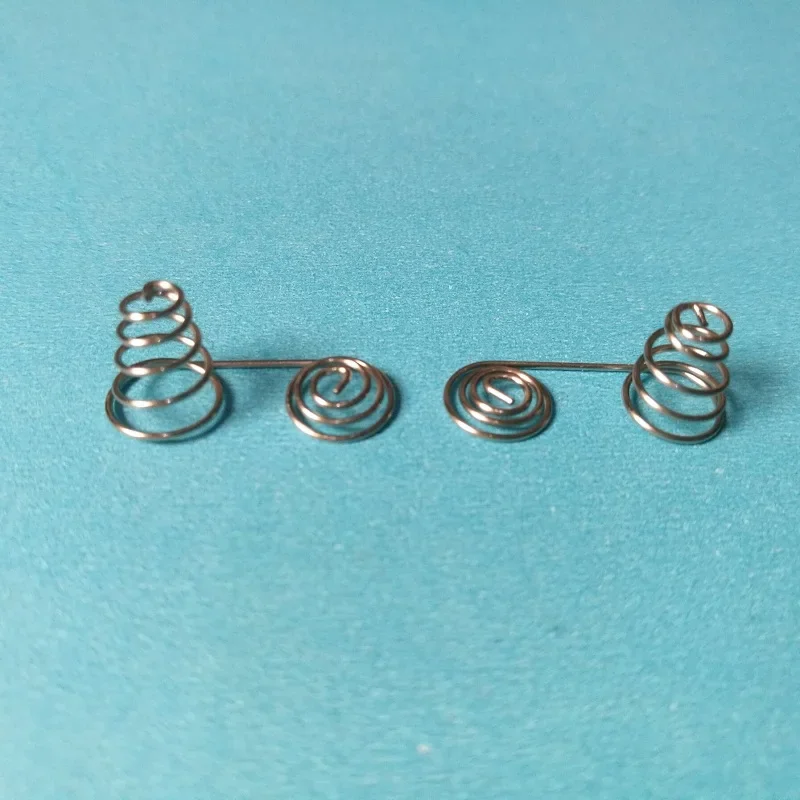 Фото 30 пар 7X18MM серии двойной батарейный отсек AAA, пружина с положительным и отрицательным контактом №3