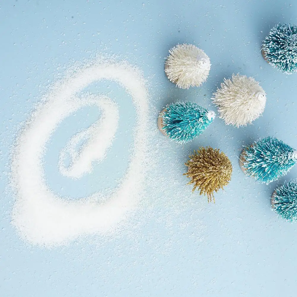 

1pcs Christmas Snowy Artificial Snowy Water Expansion Simulation Snowflake For Magic Modeling F0a6