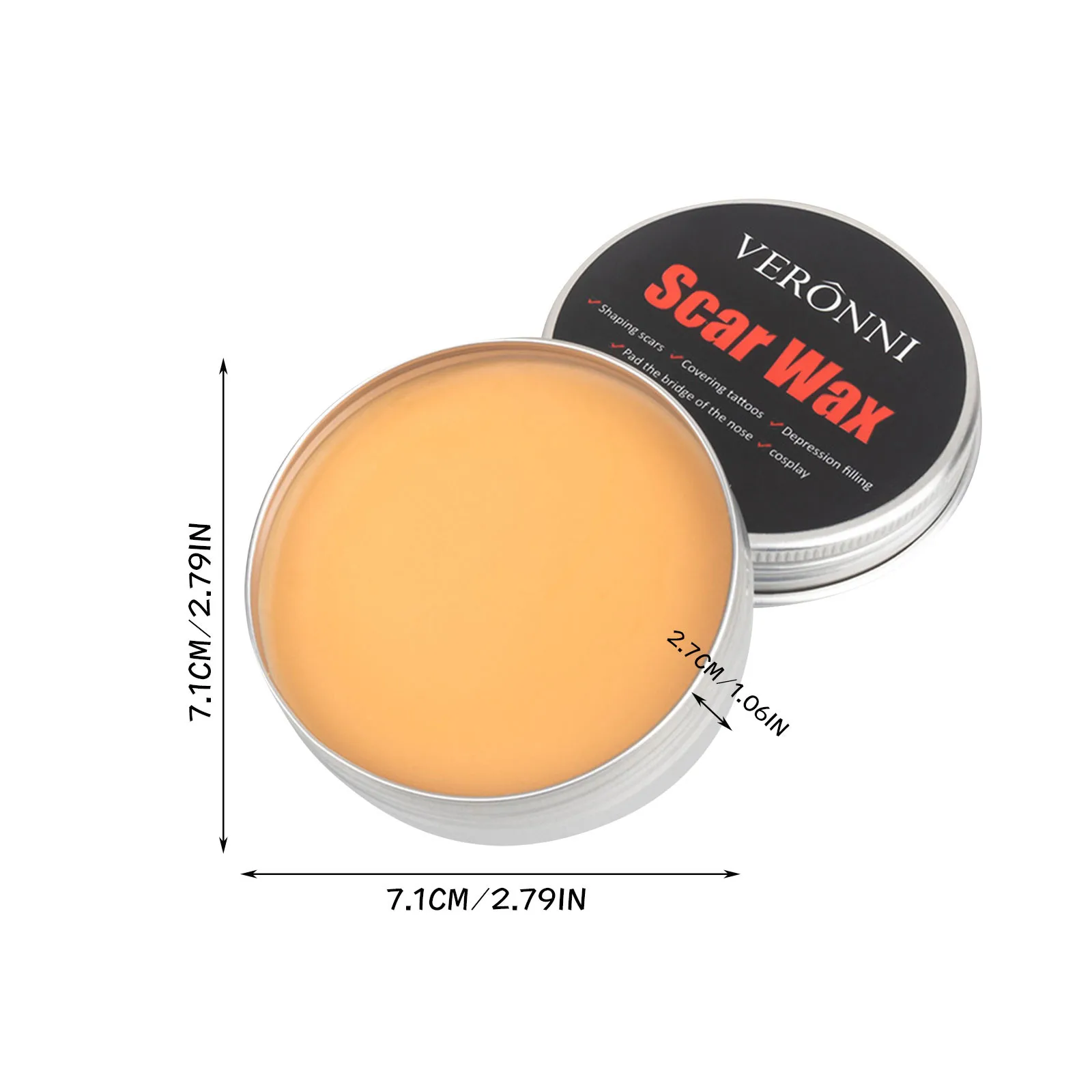 Искусственный воск для носа и фотографий |