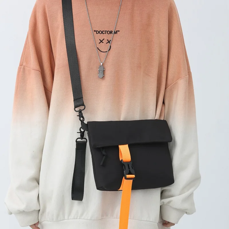 

Women Canvas Shoulder Messenger Bags Small Japanese Female Crossbody Bag for Men 2022 High School Student Cloth Phone Handbags