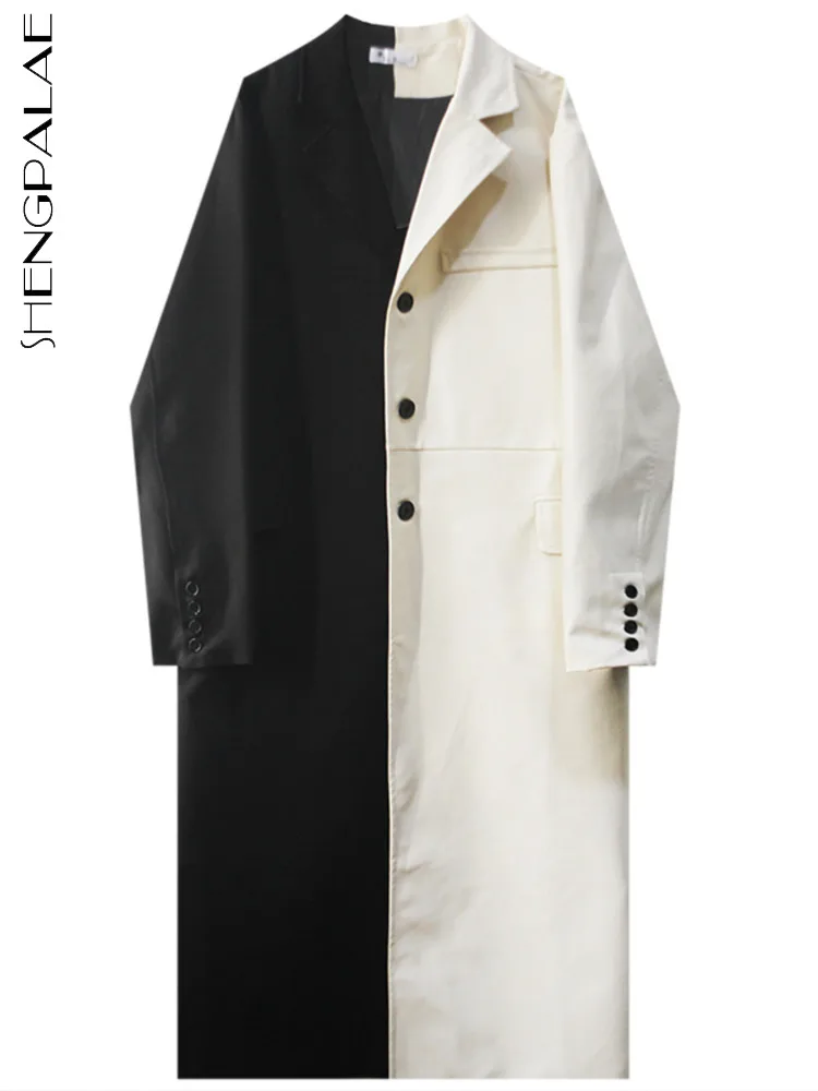 

Ветровка SHENGPALAE из искусственной кожи, женская, однобортная, большого размера, 5R406