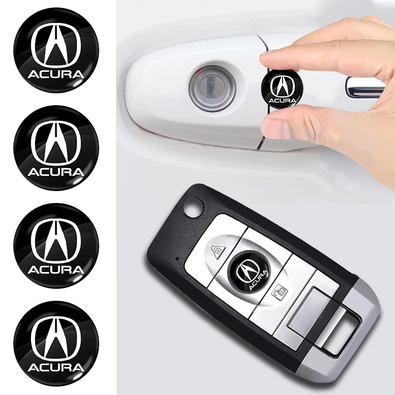 

Car Door Lock Keyhole Sticker Auto Badge Styling Key Sticker For Acura TSX 2004 2007 2008 2009 2010 TL Integta RSX RDX ILX MDX