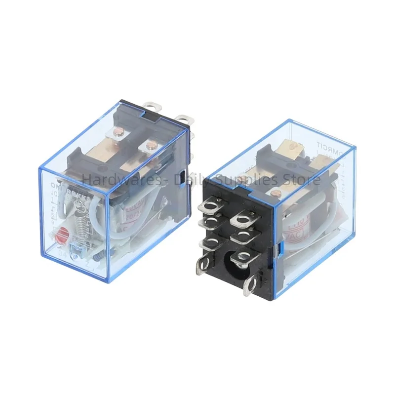 

1 шт. универсальная Электромагнитная микро-лампа LY2NJ HH62P, 10 А, 8 контактов, катушка DPDT 12 В постоянного тока, 24 В переменного тока, 220 В