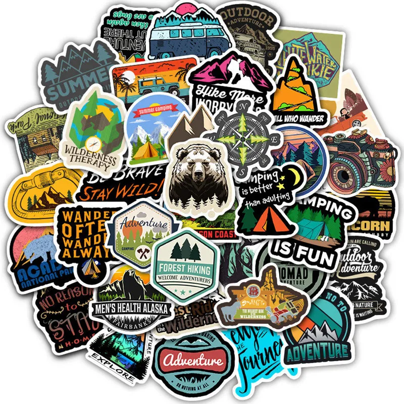 

10/50 шт., водонепроницаемые Переводные картинки