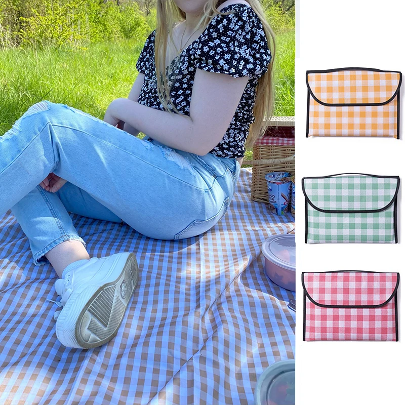 

Водонепроницаемое одеяло для пикника 1,8*3 м, коврик для кемпинга, Оксфордский наружный спальный тент, матрас, сидячий коврик без песка, устой...