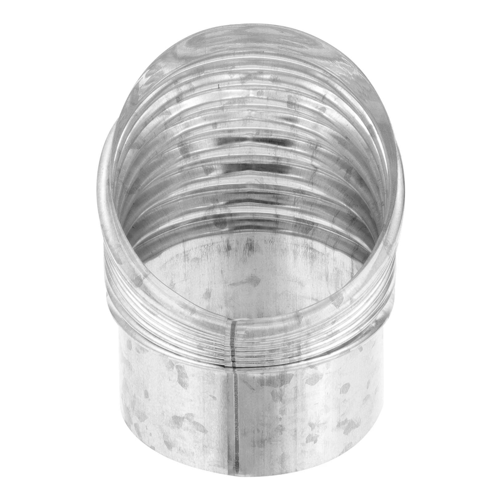 

Smoke Tube Metal Elbow Stove Pipe 10cm Stainless Steel 45 Degree Chimney