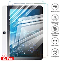2pcs high definition protective tempered glass for samsung galaxy tab advanced2 t583 screen protector