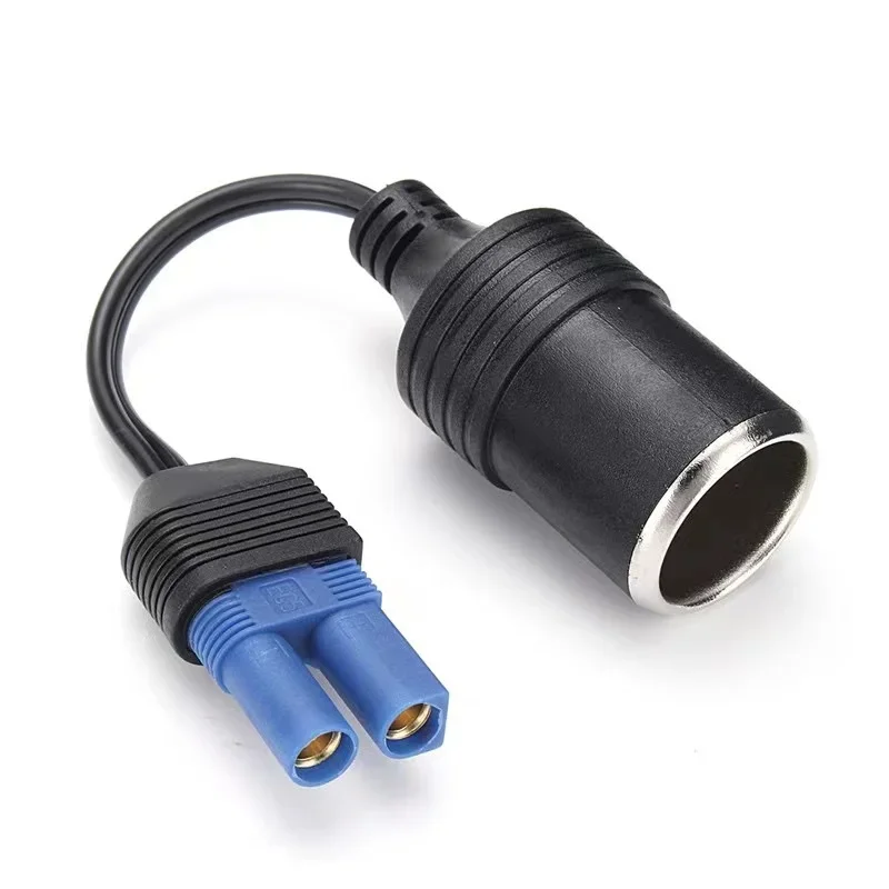 

New Portable EC5 Cigarette Lighter Socket Adapter Connector For 12V Car Battery Booster Car Jump Starter