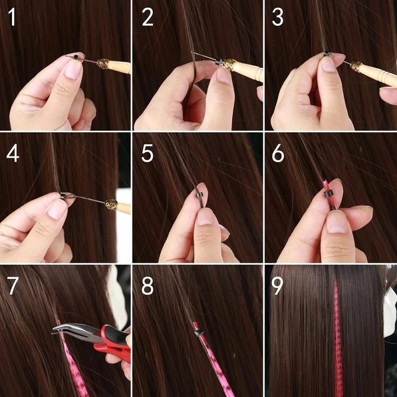 WIGSIN синтетические 20 корней/упаковка поддельные заколки для волос аксессуары