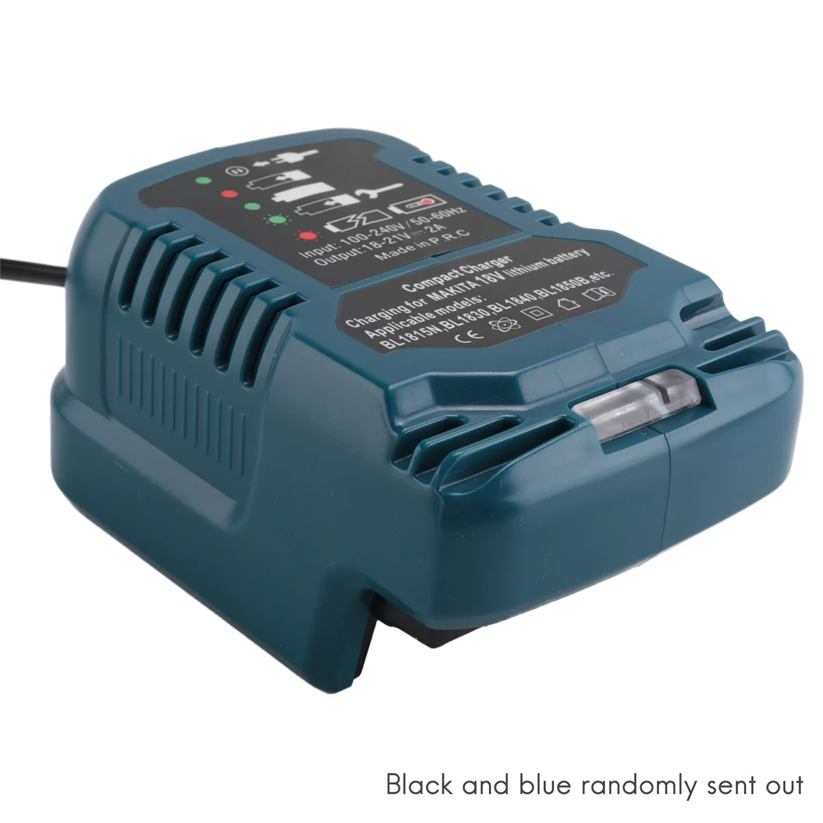 Replace for Makita 18V Mini Charger DC18RC Lithium Batteries BL1860 BL1450 BL1830 EU Plug