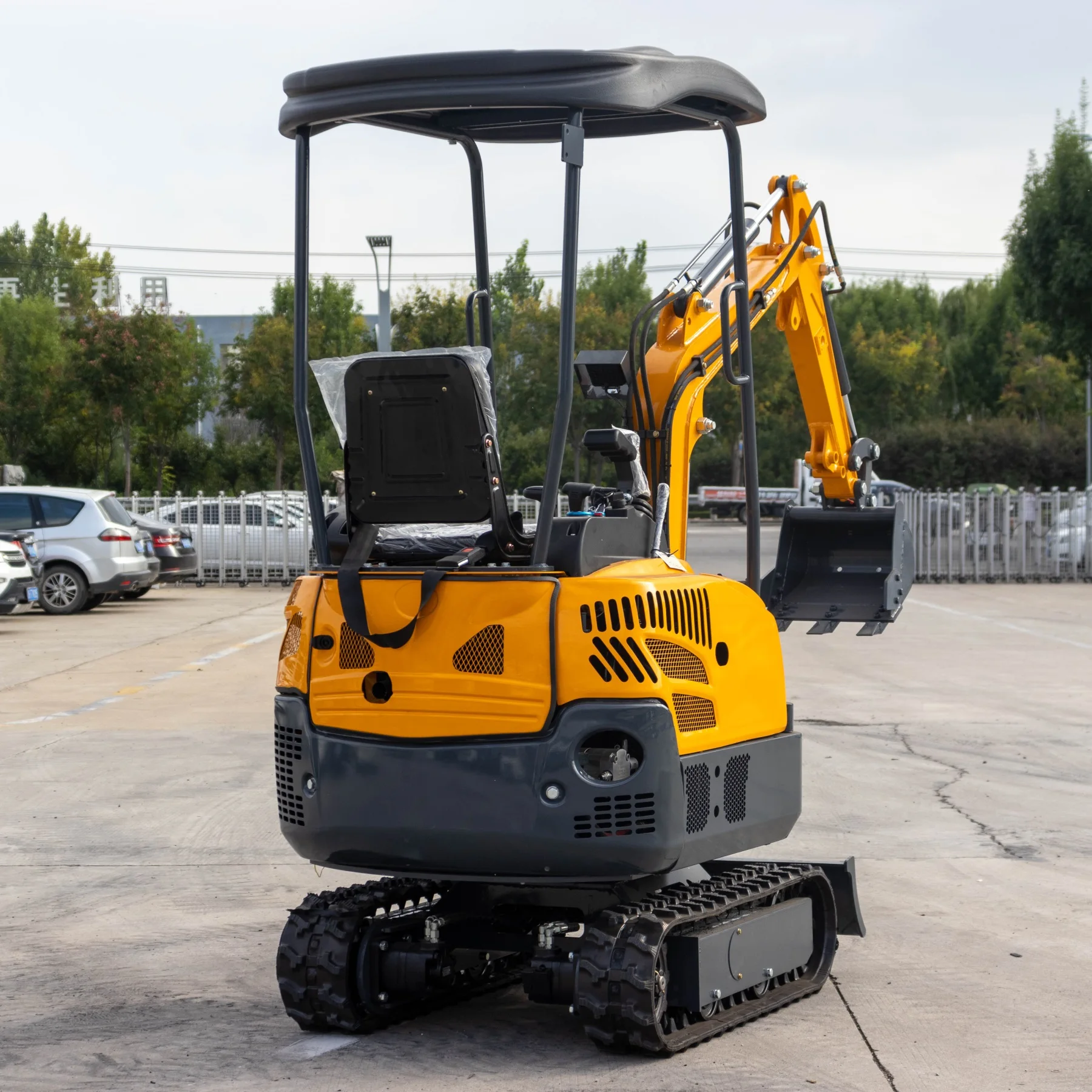 Землеройная машина Экскаватор-экскаватор Мини-экскаватор Hightop HT15 PRO Micro-pelleteuse