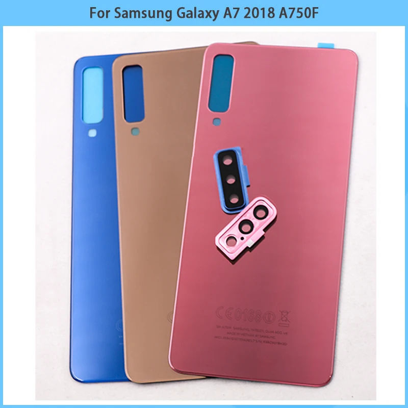 

10 шт., клейкая задняя крышка для Samsung Galaxy A7 2018 A750 A750F SM-A750