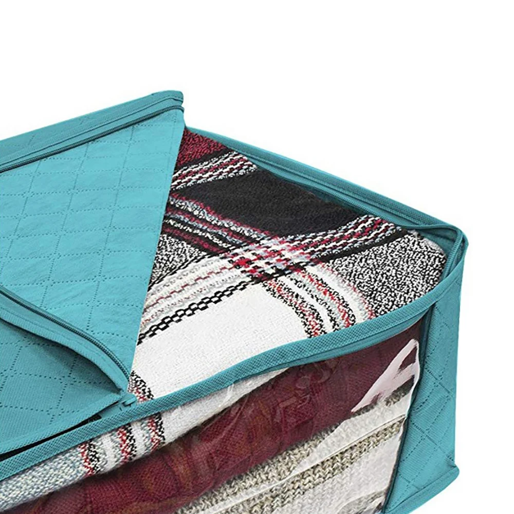 

Large Capacity Storage Bags Clothing Quilt Bedding Storage Bags For T-Shirt Panties Underwear Home Storage Dust-proof Organizer