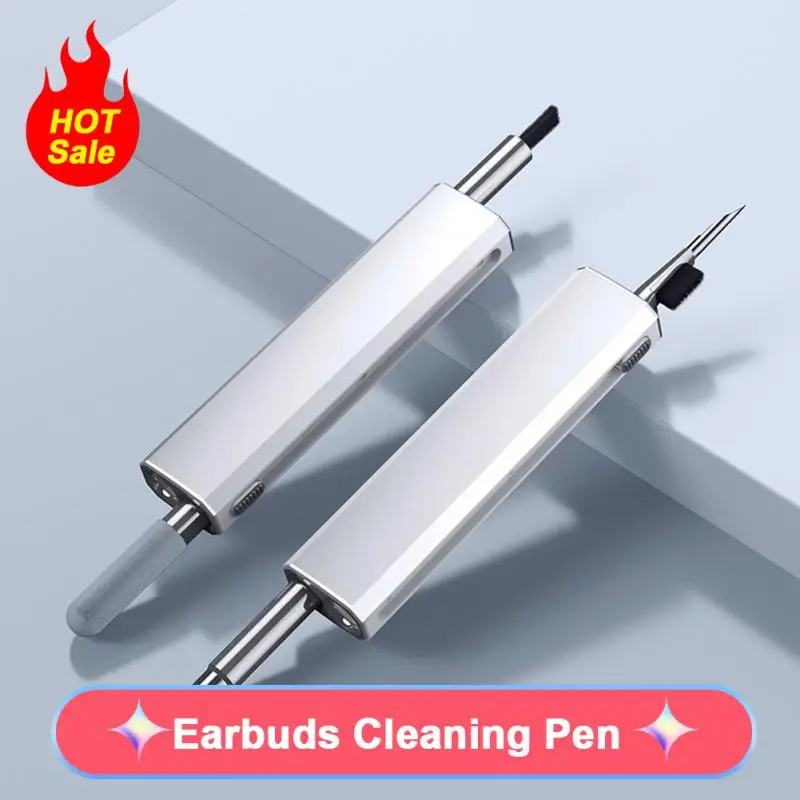 

Bluetooth-совместимый набор для чистки наушников для Airpods Pro 1 2 чистящая ручка щетка наушники чистящие инструменты для Xiaomi Huawei