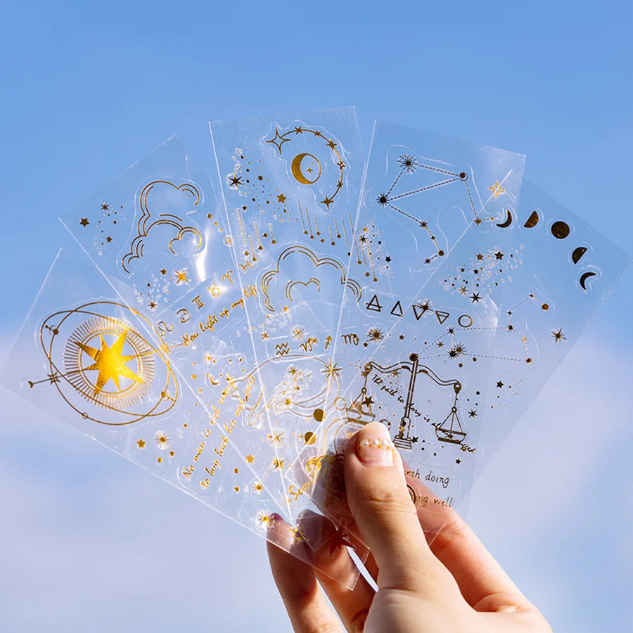 Декоративные наклейки 6 стилей 40 шт./кор. |