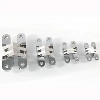 furniture hardware 25118mm stainless steel heavy duty invisible concealed soss hinge for wooden cabinet door