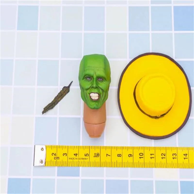 DARK TOYS DTM001 1/6 маска воина Stanley Jim Carrey резьба голова обувь модель игрушки аксессуары