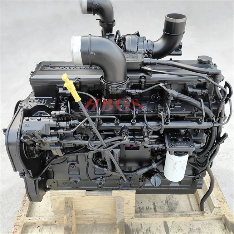 250 л.с. 260 300 325hp 340hp 350hp 360hp тяжелая техника Qsl9 дизельный двигатель в сборе для Cummins