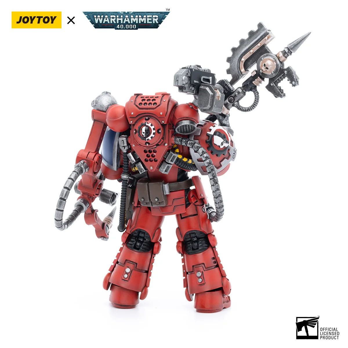 Фото [В наличии] Коллекционная экшн-фигурка JOYTOY Warhammer 40K Ultramarines Primaris Techmarine модель идеально подходит для дисплея или подарка №2