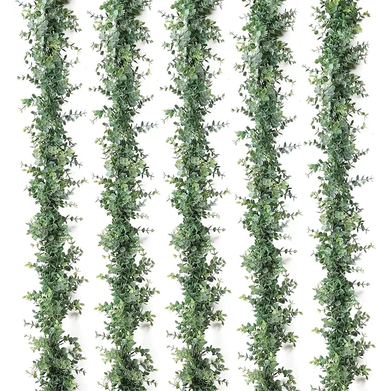 Гирлянда из искусственного эвкалипта DearHouse 1 упаковка 5 7 фута/шт.