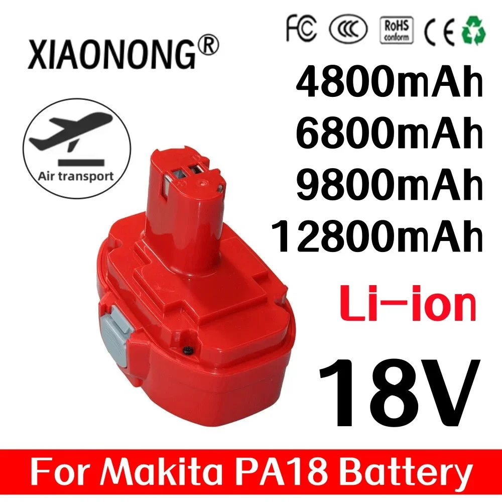PA18 4800 мАч для Ni-MH аккумулятора Makita 18 В замена 1822 1823 1833 1834 1835 1835F 192828 -1 192829 -9