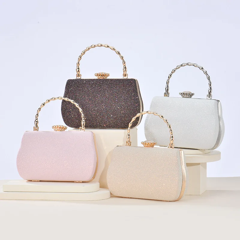 Элегантная сумка через плечо из искусственной кожи на цепочке торжественный