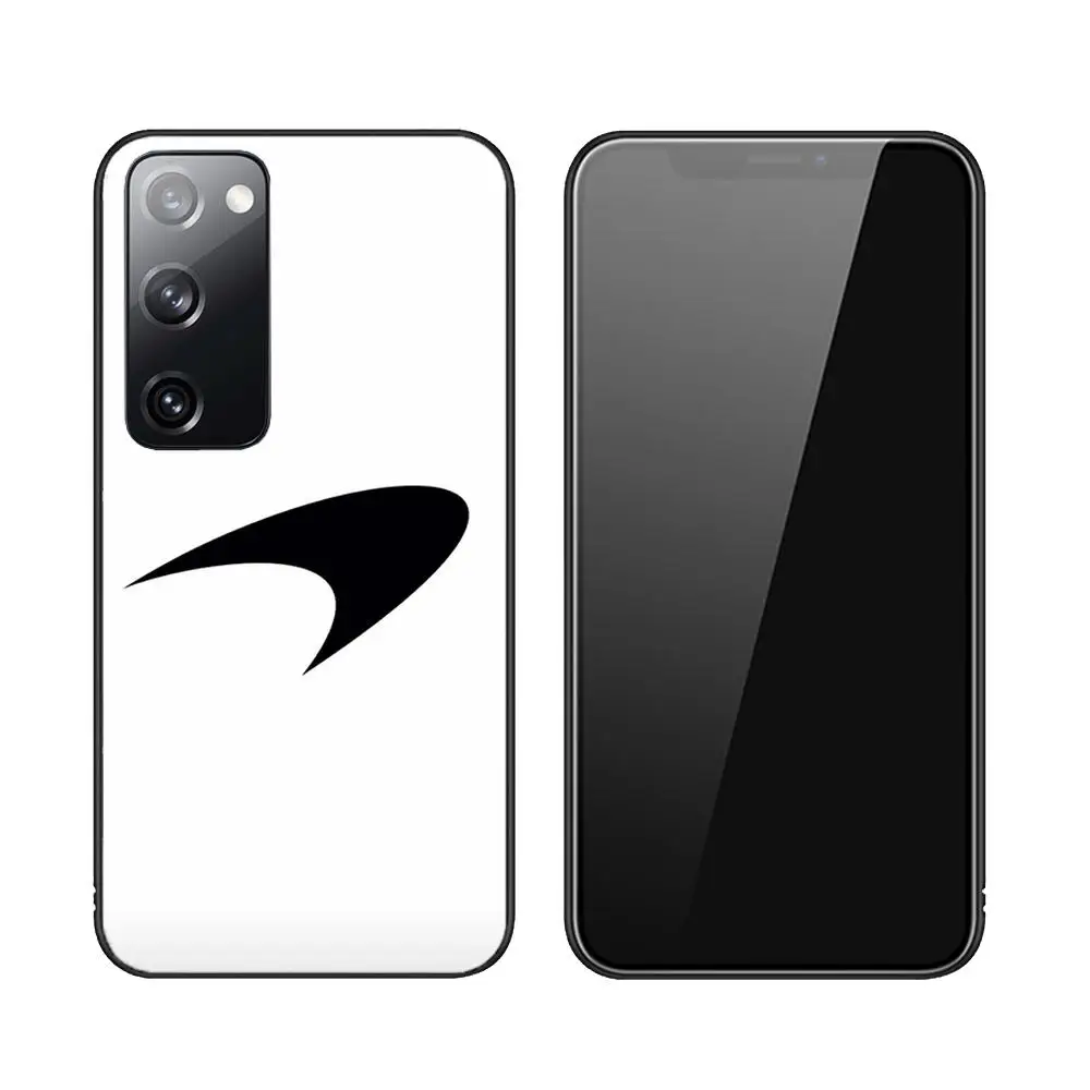 McLaren Sports Car Black Phone Case Luxury Fashion For Samsung Galaxy S23 S21 S10 S30 S20 S22 S8 S9 S30 Pro Plus Ultra Fe Covers