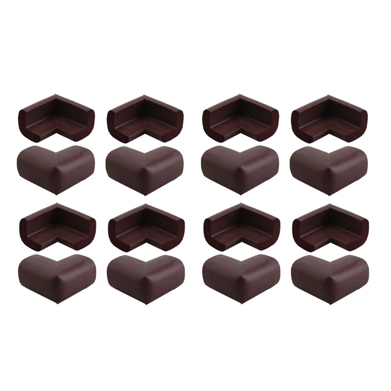 

16 Pack Soft Safe Baby Kids Furniture Desk Table Corner Bumper Cushion Guard Protectors Coffee