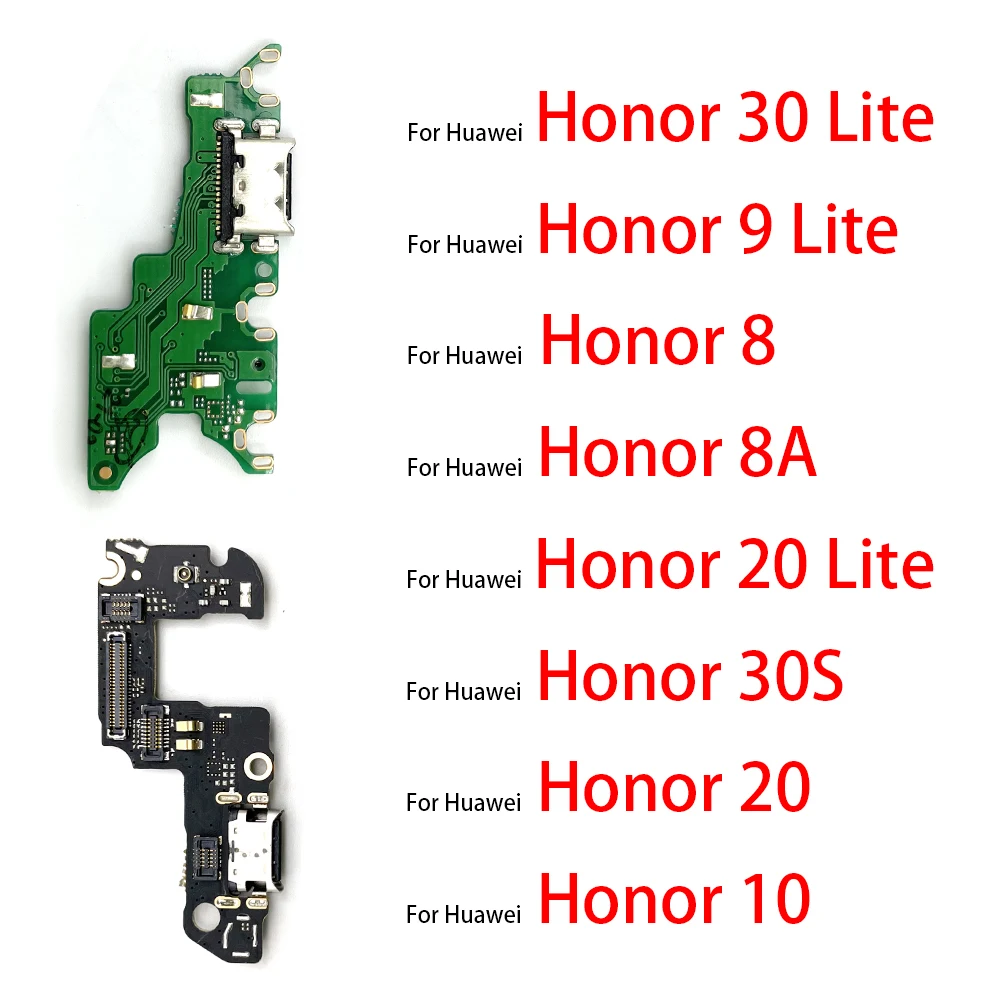 Placa De enchufe De Carga USB, Conector flexible para Huawei Honor 30,...