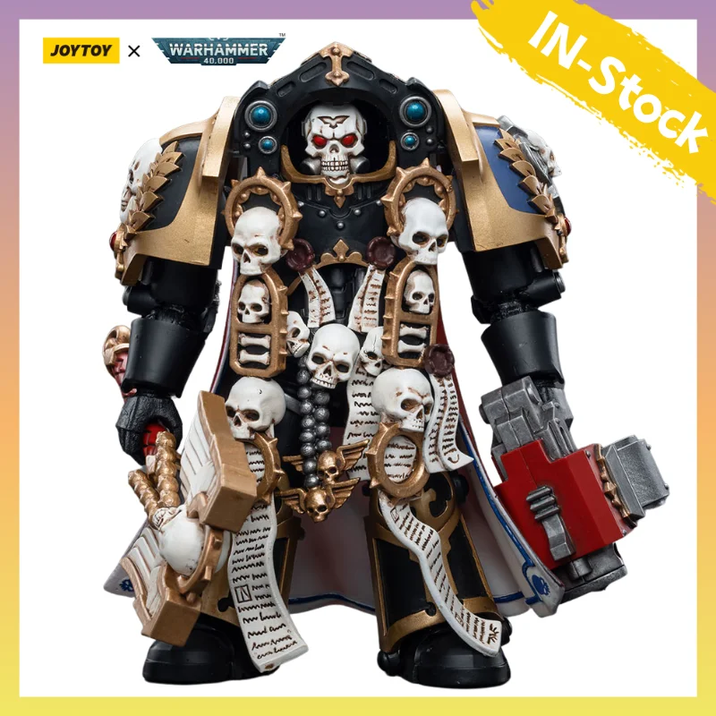 

JOYTOY 1/18 Warhammer 40k Action Figure Ultramarines Terminator Chaplain Brother Vanius Toy Anime Model Gift